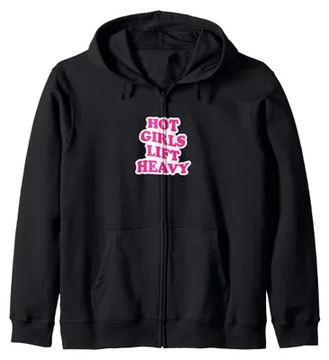 Produktbild von Heiße Mädchen heben schwer Kapuzenjacke