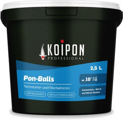 Produktbild von KOIPON Pon-Balls 2,5L Filterstarter Bakterien-Gelkugeln für den Teich