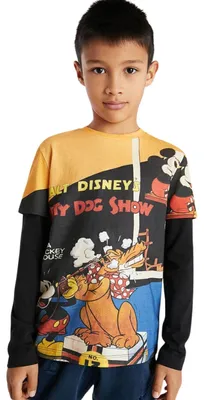 Produktbild von Desigual Disney Micky Maus Retro 2-in-1 Kinderbluse 98