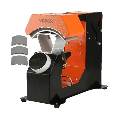 Produktbild von Hut Kappe Hitzepresse Maschine, 3-in-1 Funktionalität, Klappdesign