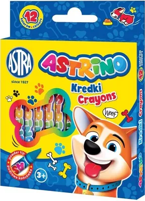 Zdjęcie produktu dla Kredki grafionowe 12 kolory Astrino 8280