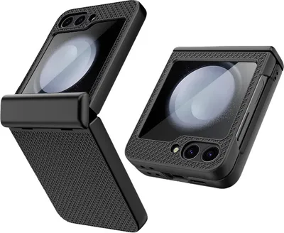 Obrázek produktu pro INF Pouzdro pro Samsung Galaxy Z Flip 6, nárazuvzdorné ochranné pouzdro s ochranou pantů Černá