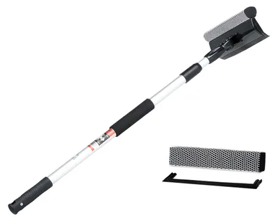 Produktbild von HEYNER® Scheibenreiniger Set I XXL Fensterwischer mit Teleskopgriff + Ersatzkit I Auto Fensterwischer & Reinigungs-Bundle für LKW, Wohnmobil, Van, Fahrzeugpflege & hohe Fenster