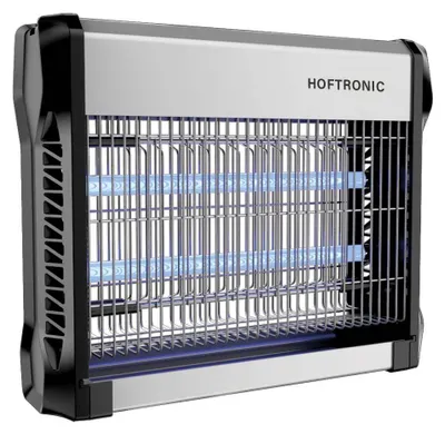 Image de HOFTRONIC - Lampe anti-moustiques LED 11.5W 3500 V 80 m² IP20 Noir/argent