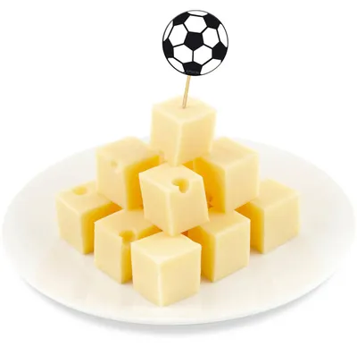 Produktbild von Folat 26224, Mehrfarbig, Bambus, Football, 150 mm, 20 Stück(e)