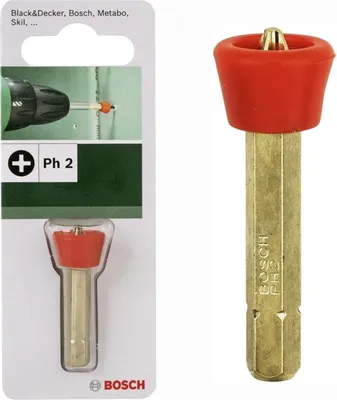 Produktbild von Bosch 2609255906  Tiefenstopp mit Schrauberbit für Gipskarton Ph2