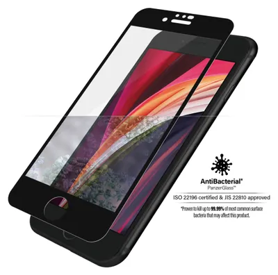 Produktbild von PanzerGlass SP iPhone 6/6s/7/8/SE 2020/2022 CF E-to-E schwarz