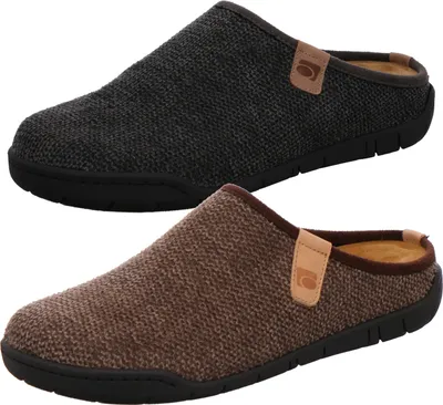 Produktbild von Rohde Herren Pantoffeln Hausschuhe Mantua 6652, Größe:42 EU, Farbe:Grau