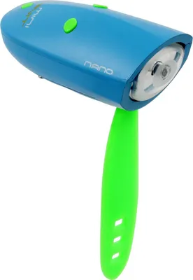 Obrázek produktu pro Žárovka na kolo Hornit Nano Blue/Green 6266BUG s klaksonem