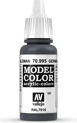 Obrázok produktu pre Vallejo 70.995, 17 ml, Čierna, Šedá, Matte, Fľaša