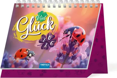 Produktbild von Trötsch Aufstellkalender Viel Glück 2026