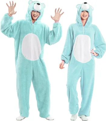 Produktbild von Kostüm Bär Overall türkis S