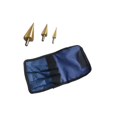 Obrázok produktu pre Sada stupňovitých vrtákov 3 ks. 4-32 mm
