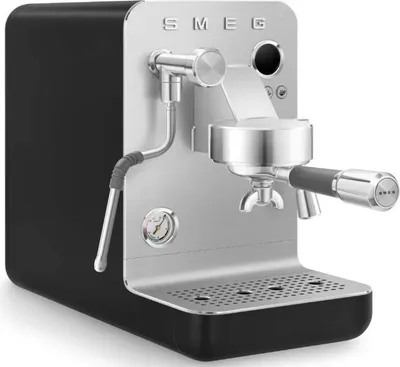 Obrázok produktu pre Smeg EMC02BLMEU, Espresso kávovar, 1,7 L, Mletá káva, 1700 W, Čierna