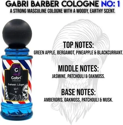 Produktbild von GABRI PROFESSIONAL - BARBER COLOGNE NO.1 250 ml