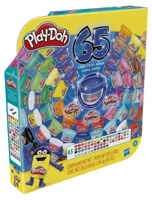 Produktbild von Play-Doh 65-Jahre Vielfalt-Pack, Kneten