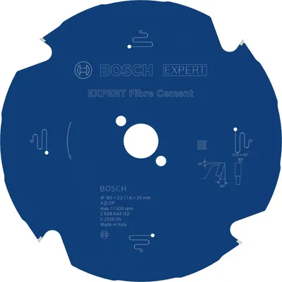 Imagen del producto de Bosch 2608644122 Bosch Kreissägeblatt EX FC H 165x20-4