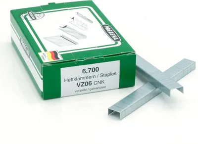 Produktbild von PREBENA Heftklammern Klammer VZ VZ06 CNK 1 Stück
