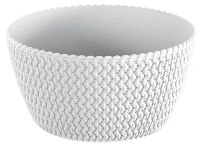 Produktbild von Prosperplast Pflanzentopf/Blumentopf - Kunststoff - perlweis - D24 x H12 cm