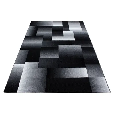 Produktbild von Ayyildiz Hali MIAMI801506560BLACK, Teppich, Polypropylen (PP), Schwarz, Rechteck, 800 mm, 1500 mm