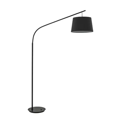 Obrázek produktu pro Industrial-Minimal Daddy Stojací lampa kovová černá 1 světlo E27