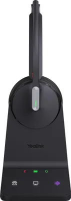 Produktbild von Yealink WH64 Mono UC Headset, Kabellos, 20 - 20000 Hz, Büro/Callcenter, 92 g, Kopfhörer, Schwarz