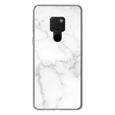 Produktbild von MuchoWow® Handyhülle Schutzhülle Hülle für Huawei P40 Lite Marmor - Weiß - Grau - Luxus - Marmoroptik - Stein Silikon Softcase Handy Hülle - Handy