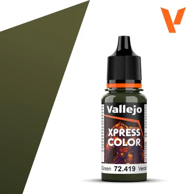 Produktbild von Vallejo 72.419, Grün, Acrylfarbe, Flüssigkeit, 18 ml, 1 Stück(e)
