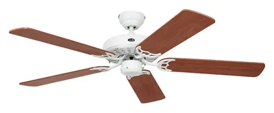 Obrázek produktu pro Stropní ventilátor se stahovacím řetízkem Classic Royal White 132 Cherry / Cherry red