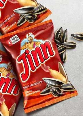 Produktbild von 5x300g Sonnenblumenkerne JINN ungesalzen und geröstet/Джин
