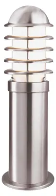 Image de Louvre Lampadaire 45cm en acier inoxydable IP44 E27 Lampadaire