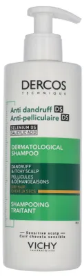 Image de Vichy Dercos Shampooing Antipelliculaire 390ml - Longue durée !