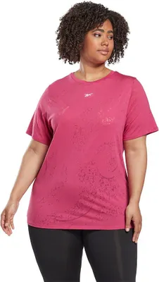 Produktbild von Reebok Burnout Big Kurzarm-t-shirt Rosa 3X Damen Rosa 3X