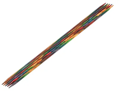 Produktbild von Lana Grossa Strumpfstricknadel Design-Holz 20-3.75 | Multicolor
