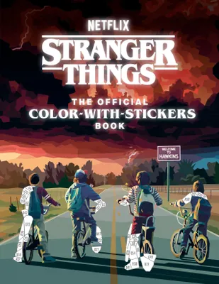 Produktbild von Stranger Things: The Official Color-with-Stickers Book