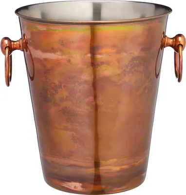Produktbild von Wein- und Sektkübel, Edelstahl mit Kupferoberfläch Barcraft neuetischkultur