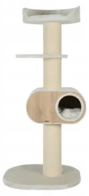 Zdjęcie produktu dla ZOLUX Scratching post Wonderful Cat 3 colour beige - cat scratching post - 62.5 x 63 x 158 cm