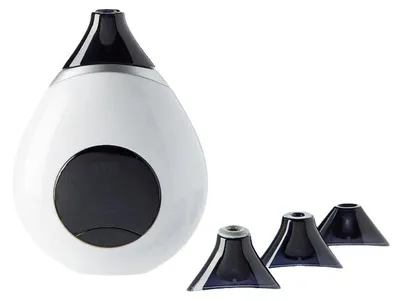 Immagine prodotto di Uniq Oval Pro: dispositivo per la rimozione dei punti neri e la pulizia dei pori con 3 testine aspiranti e ricarica USB