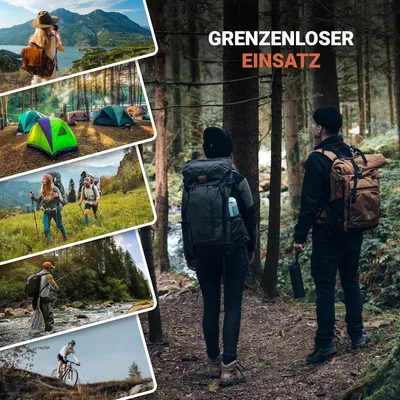Produktbild von Outdoor Wisselfilter mit 1500 l Filterkapazität, entfernt 99,99% aller Bakterien und filtert Viren, Partikel und Schwermetalle, Blackout- und Krisenfest