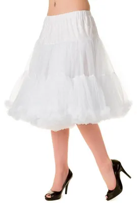 Produktbild von Banned Petticoat - Starlite Weiß XS/S