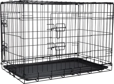 Produktbild von Vadigran Hundekäfig - Klappbar - Schwarz - 63x44x50 cm
