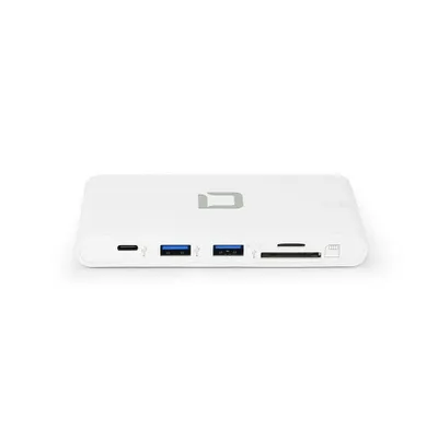 Produktbild von DICOTA D31729, 100 W, 10,100,1000 Mbit/s, Weiß, MicroSD (TransFlash), SD, 69,9 mm, 122 mm