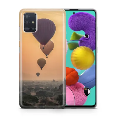 Image de Coque de protection pour téléphone Samsung Galaxy Note 20, étui, protection, modèle : Samsung Galaxy Note 20, motif : ballons à air chaud