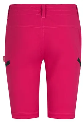 Produktbild von Trollkids Kjerag Zip-Off Pants Kinder Rosa Hose Outdoor Trekking (177-405)