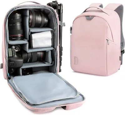 Obrázek produktu pro Vodotěsné pouzdro na fotoaparát, černé/růžové, pro zrcadlovky