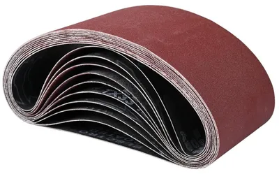 Produktbild von Schleifbänder 10 Stück 100x915 mm Körnung 60/80/100/120/240 für Bandschleifer