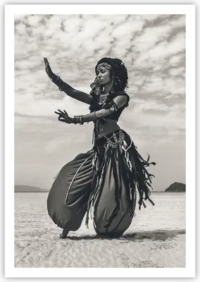 Produktbild von Poster - Poster ohne Rahmen - Tänzer Folk Oriental - 70x100 cm - Wand Bild - Wanddeko - Wandbilder - Kunstposter - Wandposter - Bilder - Kunstdruck - Wanddekoration - Wandbild - P2XPA70x100-4445