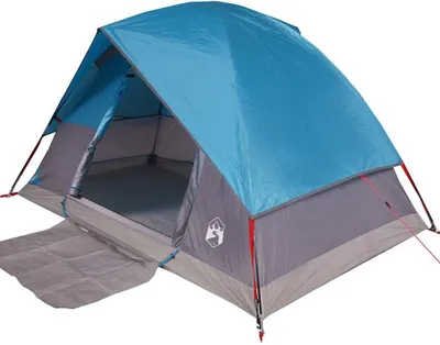 Produktbild von vidaXL Kuppel-Campingzelt 2 Personen Blau Wasserdicht