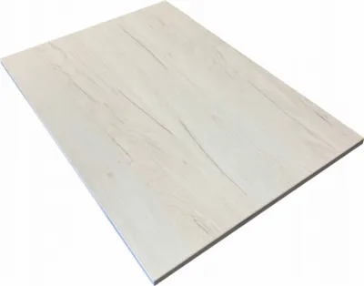Image de AKKE Blanc Craft Plateau de table 18mm chants collés 2mm-PVC LxB : 60x50 cm