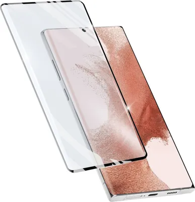 Produktbild von Cellularline Impact Glass Curved - Galaxy S23 Ultra, Samsung, Galaxy S23 Ultra, Stoßfest, Splitterfrei, Schockresistent, Transparent, 1 Stück(e)